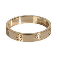 Yellow Gold  Small Model Love Ring