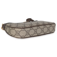 GG Supreme Monogram Textured Dollar Calfskin Mini Ophidia Chain Bag