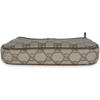 GG Supreme Monogram Textured Dollar Calfskin Mini Ophidia Chain Bag