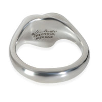 Sterling Silver  Elsa Peretti Full Heart Ring