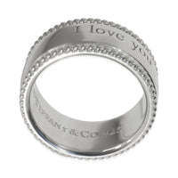 Sterling Silver  I Love You Ring