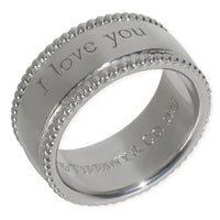 Sterling Silver  I Love You Ring