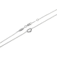 Sterling Silver Diamond Elsa Peretti Diamonds By The Yard Necklace