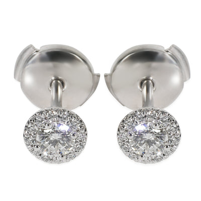Platinum Diamond Small Model Soleste Earrings