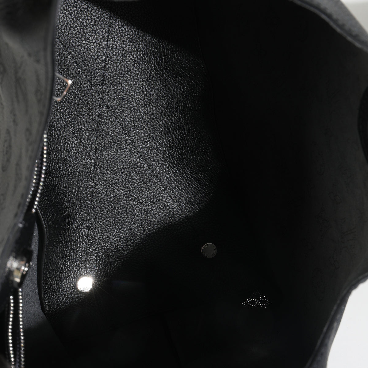 Black Monogram Mahina Carmel Hobo