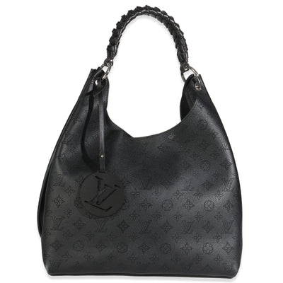 Black Monogram Mahina Carmel Hobo