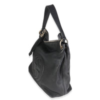 Interlocking G Soho Shoulder Bag Black