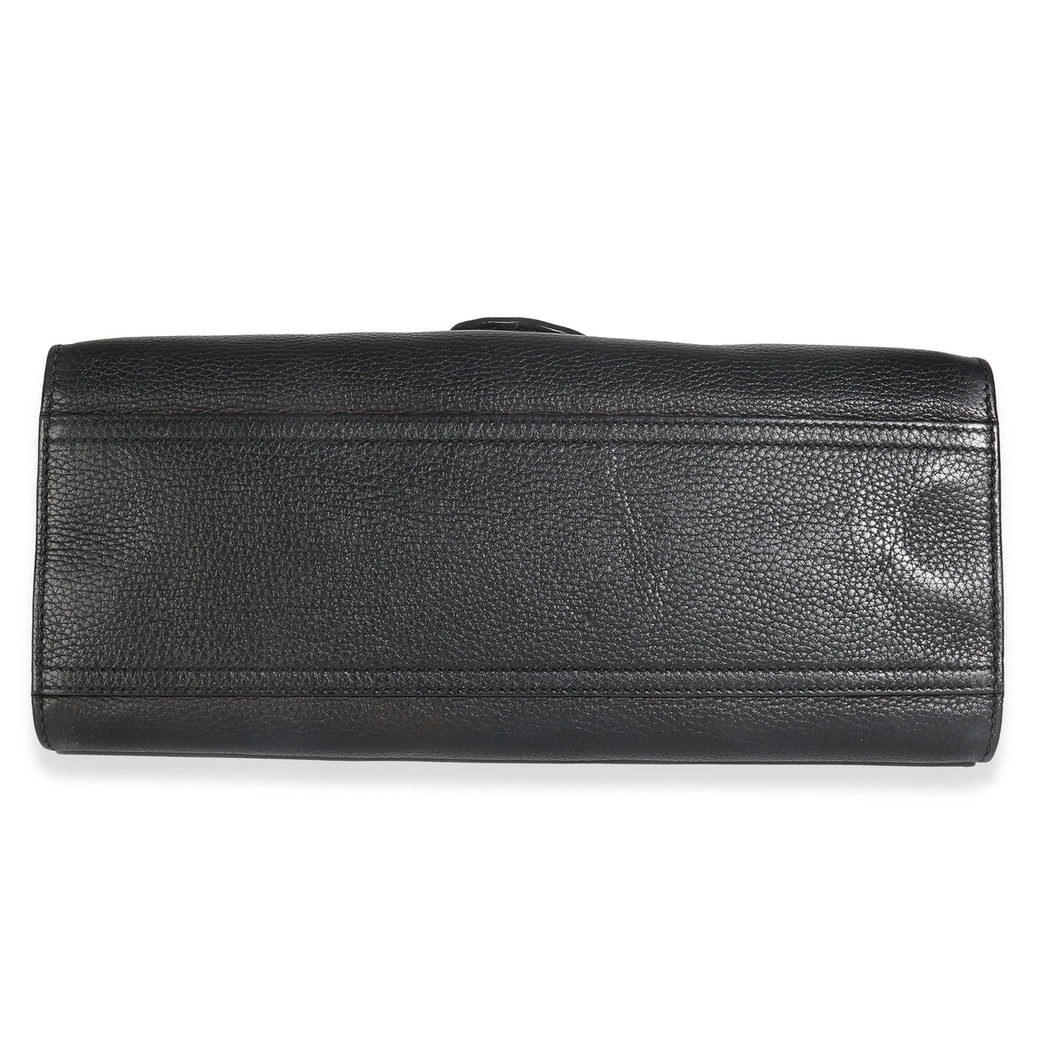 Calfskin Small GG Marmont Top Handle Bag Black