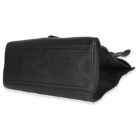 Calfskin Small GG Marmont Top Handle Bag Black