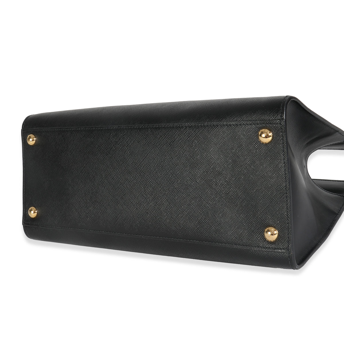 Black Saffiano Soft Calfskin Medium Tote