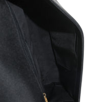 Black Quilted Caviar New Medium Boy HandBag