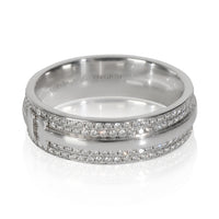 Tiffany & Co. White Gold Diamond Tiffany T Wide Ring pv