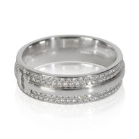 White Gold Diamond Tiffany T Wide Ring