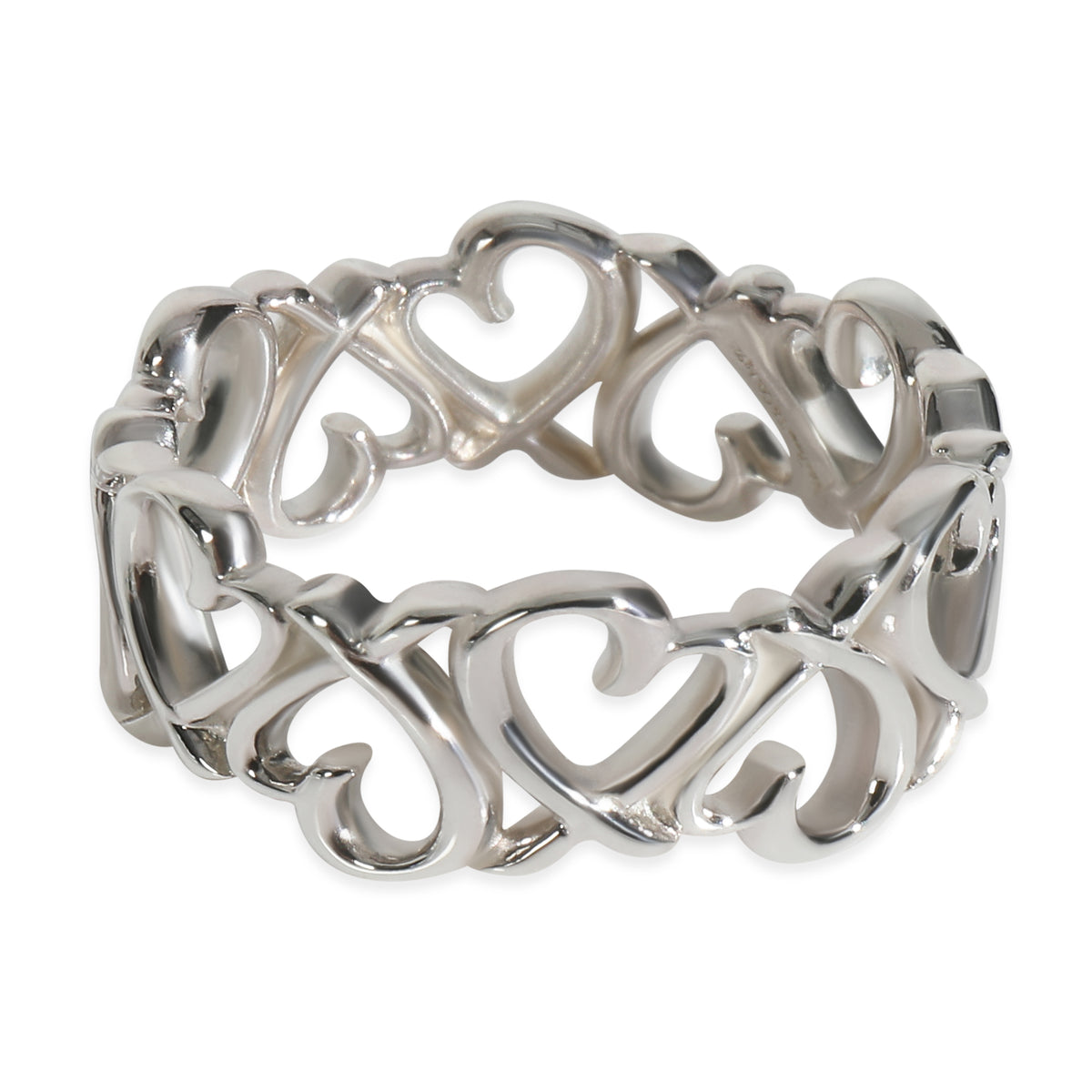 Sterling Silver  Paloma Picasso Loving Heart Band