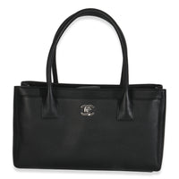 Black Calfskin Small Cerf Executive Shopper Tote