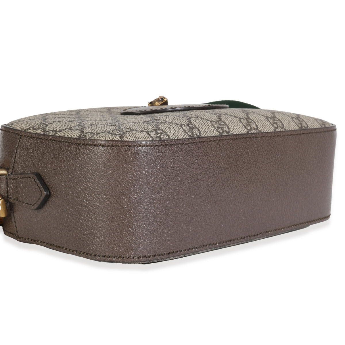 Beige GG Supreme Monogram Web Neo Vintage Shoulder Bag