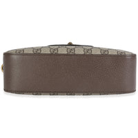 Beige GG Supreme Monogram Web Neo Vintage Shoulder Bag