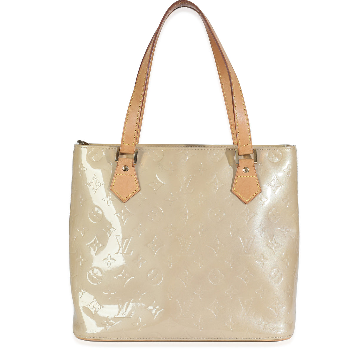 Beige Monogram Vernis Houston