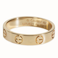 Yellow Gold  Small Model Love Ring