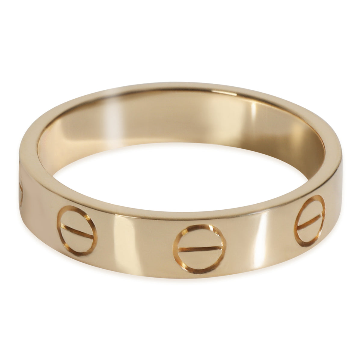 Yellow Gold  Small Model Love Ring