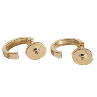 Yellow Gold  Small Model Love Hoop Earrings