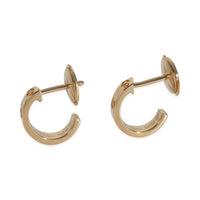Yellow Gold  Small Model Love Hoop Earrings
