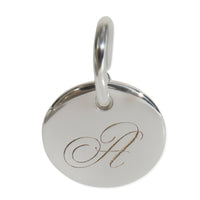 Sterling Silver  Notes Initial A Charm