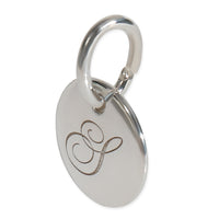 Sterling Silver  Notes Initial S Charm