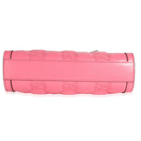 Natural Rhodamine Pink Calfskin GG Matelasse Small Slim Chain Shoulder Bag