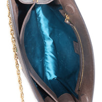 Beige GG Supreme Web Ophidia GG Small Shoulder Bag