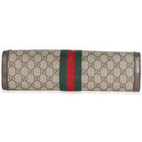 Beige GG Supreme Web Ophidia GG Small Shoulder Bag