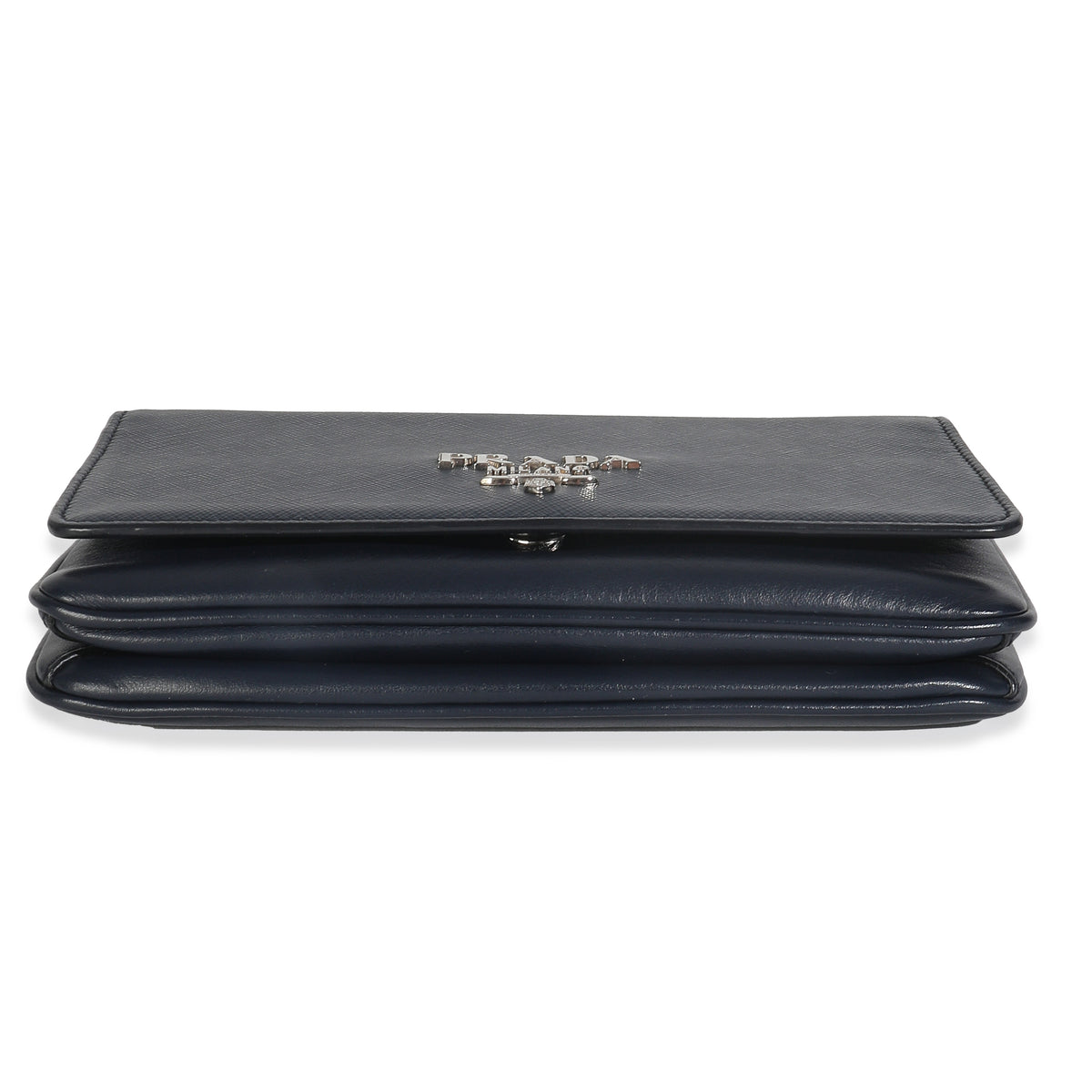 Prada Bluette Saffiano Chain Shoulder Bag Handbag box