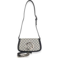 Gucci Beige Blue GG Supreme Canvas Blondie Shoulder Bag Handbag av
