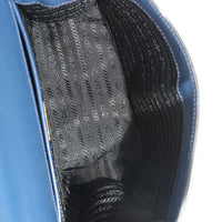 Bluette Saffiano Lux Mini Chain Bag