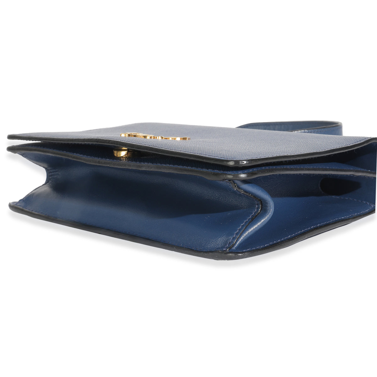 Bluette Saffiano Lux Mini Chain Bag