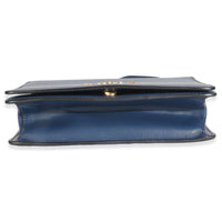 Bluette Saffiano Lux Mini Chain Bag