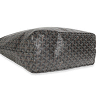 Black Goyardine Canvas Saint Louis PM