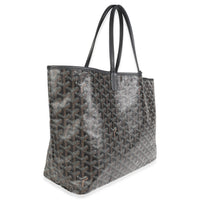 Black Goyardine Canvas Saint Louis PM