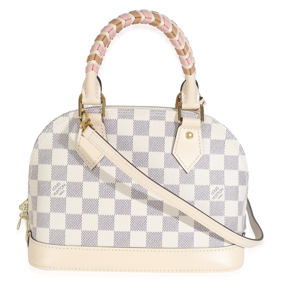 Damier Azur Canvas Braided Alma BB