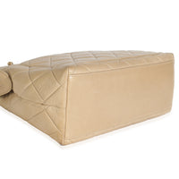 Vintage Beige Quilted Lambskin Camera Bag