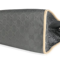 Graphite Grey Econyl Nylon Monogram Large Off The Grid Tote Bag