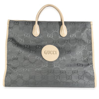 Graphite Grey Econyl Nylon Monogram Large Off The Grid Tote Bag