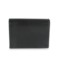 Black Calfskin Horsebit 1955 Card Case Wallet
