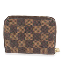 Damier Ebene Canvas Zippy Coin Purse