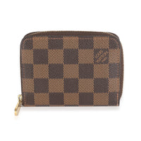 Damier Ebene Canvas Zippy Coin Purse