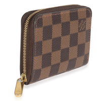 Damier Ebene Canvas Zippy Coin Purse