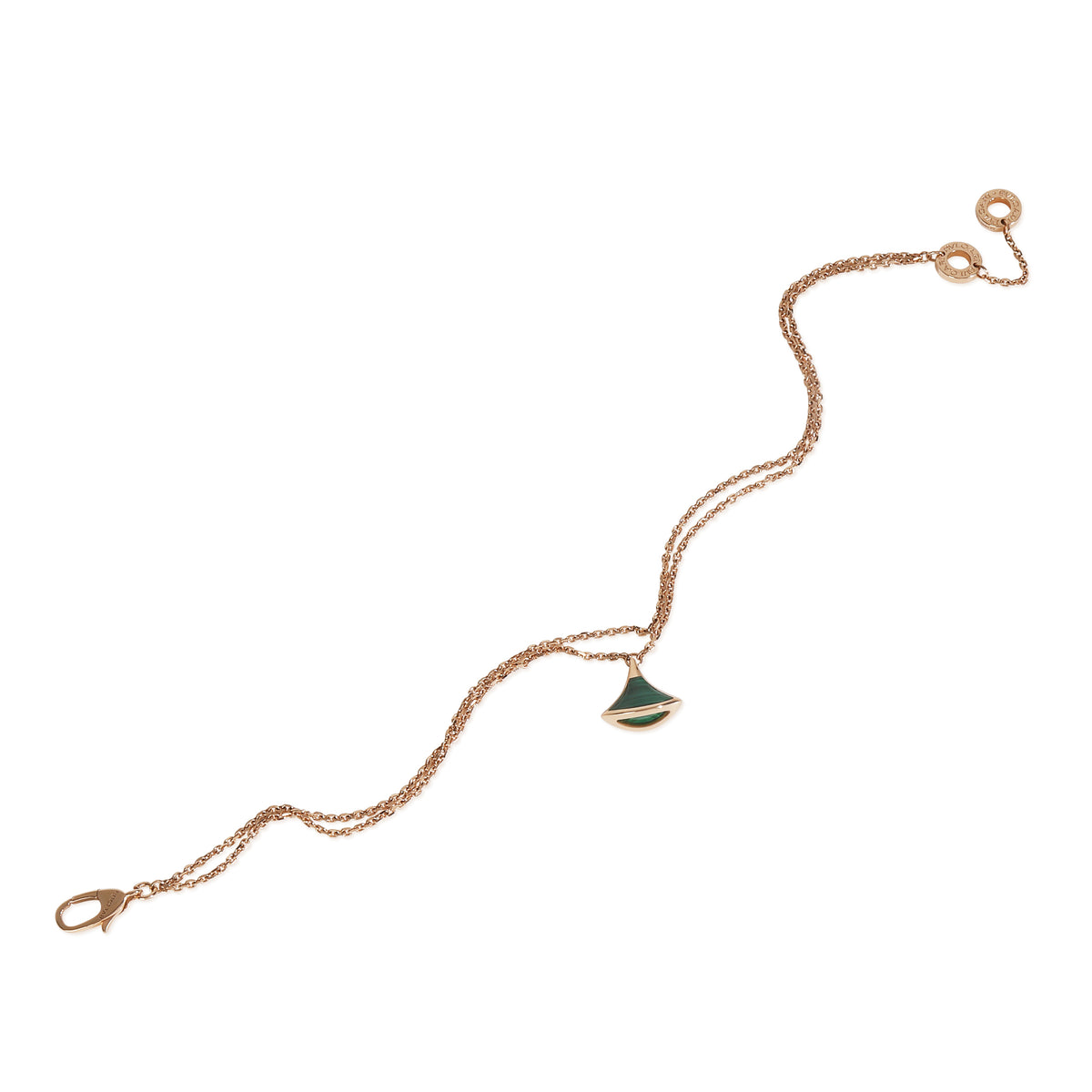 Rose Gold Malachite Divas Dream Bracelet