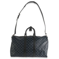 Damier Graphite Canvas Keepall Bandouliere 45