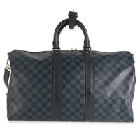 Damier Graphite Canvas Keepall Bandouliere 45