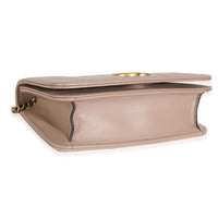 Porcelain Rose Matelasse Calfskin GG Marmont Mini Bag